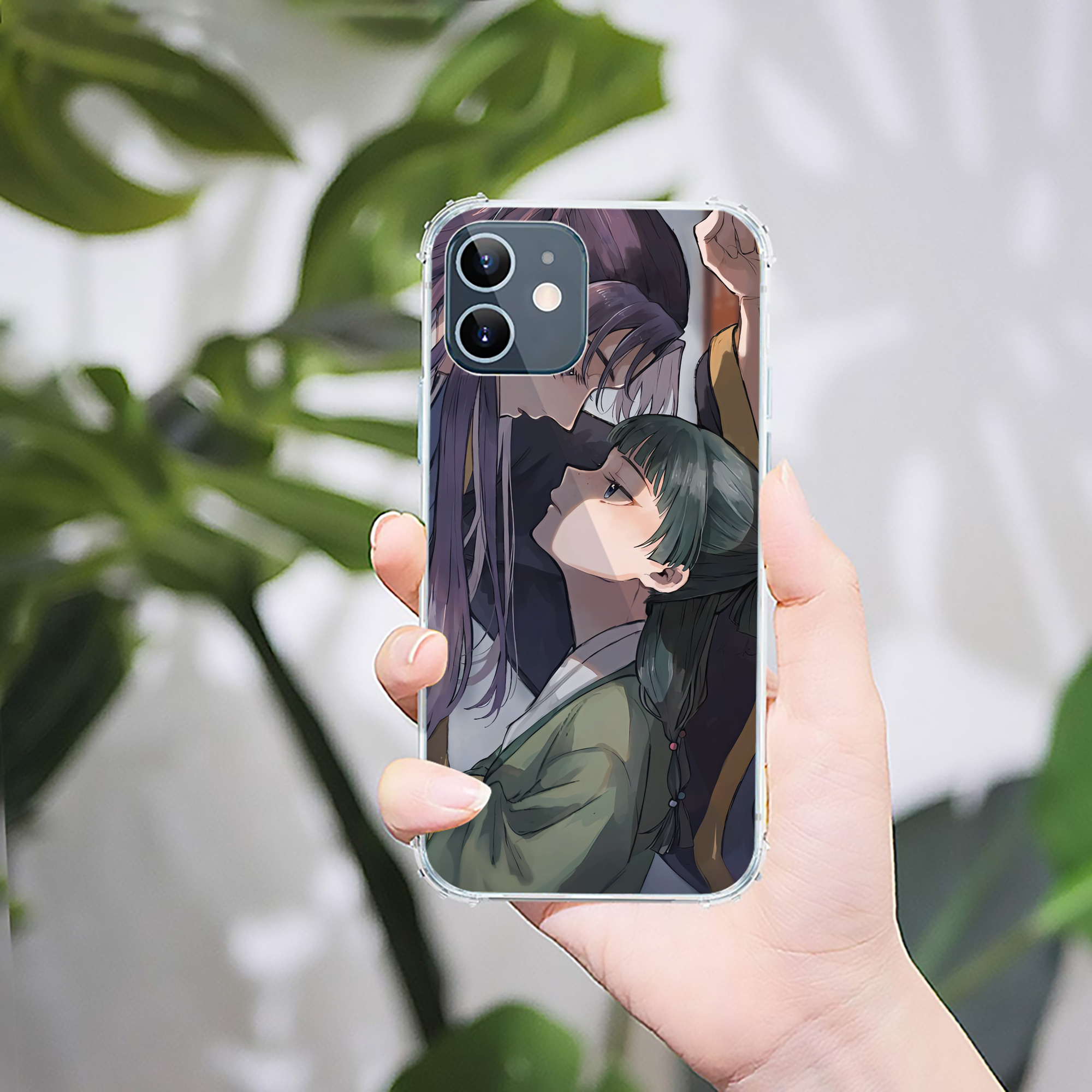 （画像用） 薬屋のひとりごと The Apothecary Diaries 【iPhone 12シリーズ対応】透明スマホケース（クリアソフトケース）